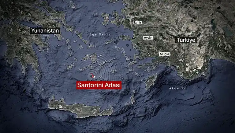 Santorini'deki Depremler Türkiye'yi Tehdit Ediyor mu?